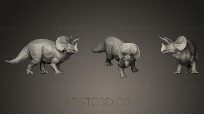 Animal figurines (STKJ_0462) 3D model for CNC machine